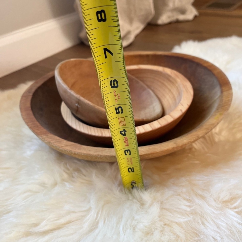 Vintage Wooden Bowls - Picture 6 of 6